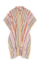 Moda Operandi Isabel Marant Pilen Striped Asymmetric Jacket Size: 34
