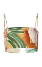 Rosie Assoulin Easy Cotton-poplin Bandeau Top