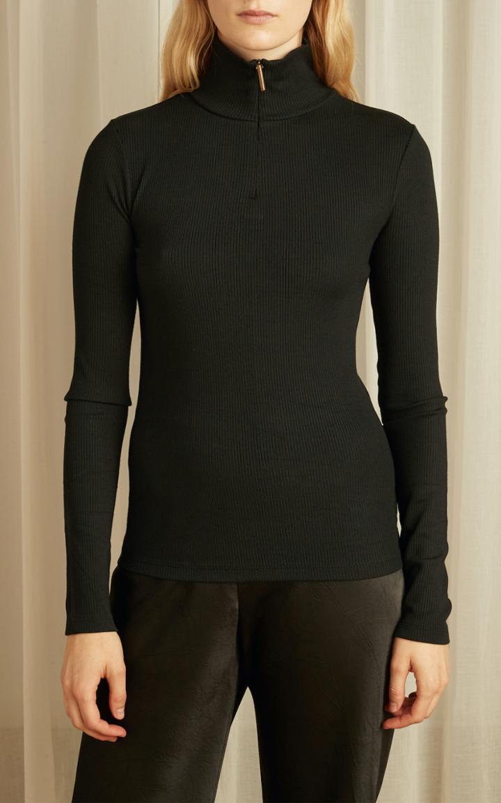 Moda Operandi Vince Jersey Half-zip Top