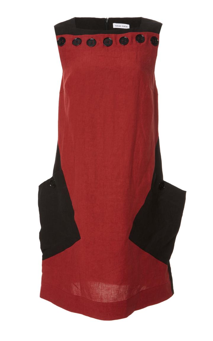 Tomas Maier Linen Mini Dress