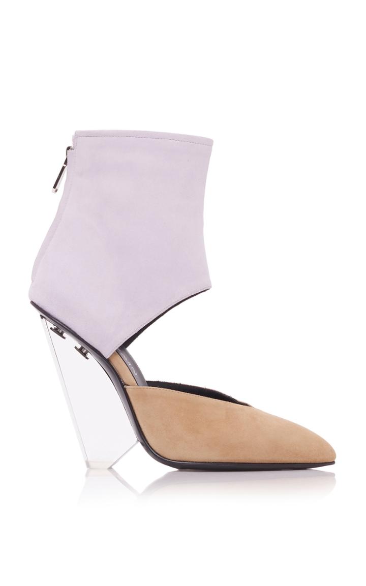Balmain Livy Suede Booties