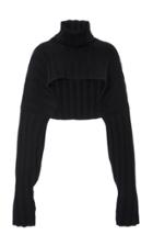 Moda Operandi Dolce & Gabbana Cropped Ribbed-knit Sweater