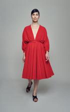 Moda Operandi Emilia Wickstead Lilith Cotton-blend Belted Dress