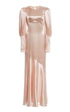 Philosophy Di Lorenzo Serafini Hammered-satin Maxi Dress