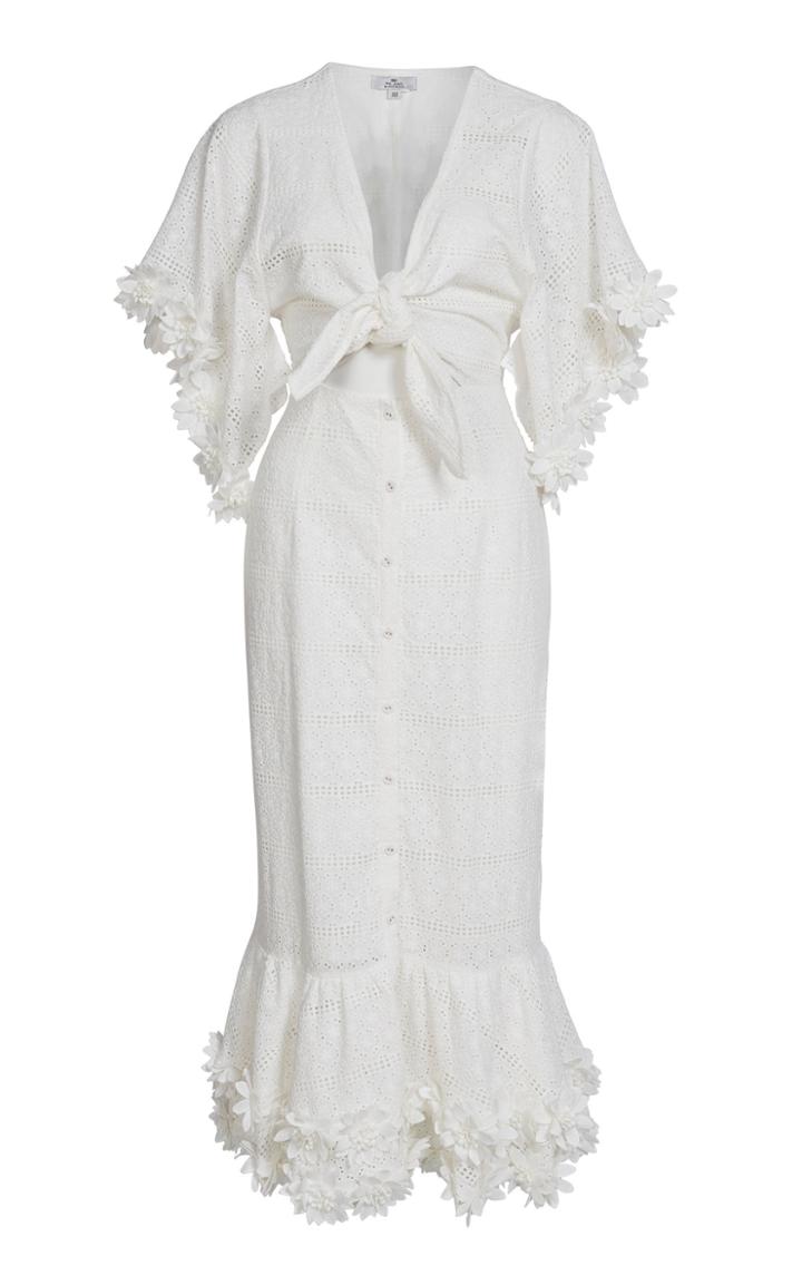 We Are Kindred Virginie Tie Front Midi Dress
