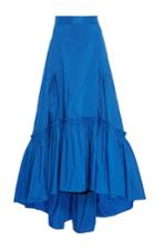 Peter Pilotto Bright Blue Taffeta Long Skirt