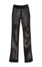 Sally Lapointe Lasercut Velour Skinny Pant
