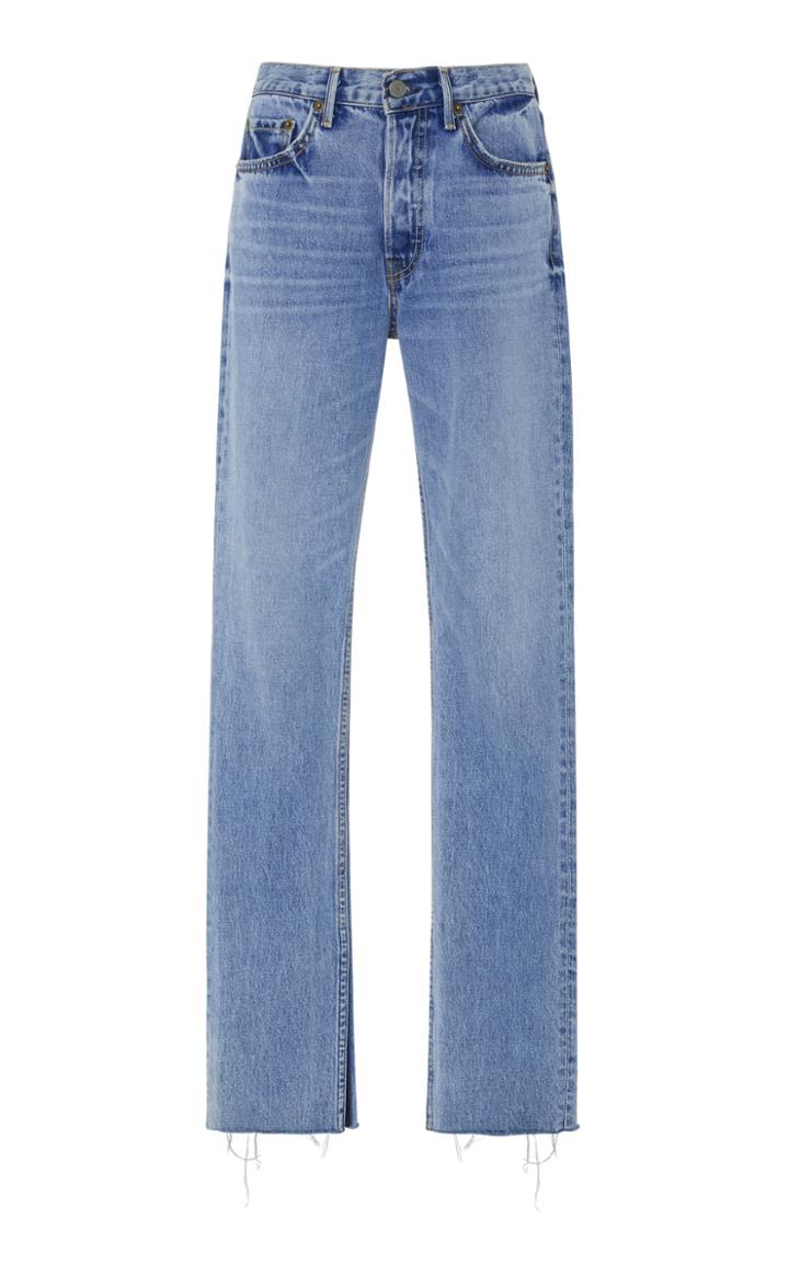 Grlfrnd Denim Addison High Rise Split Bootcut Jean