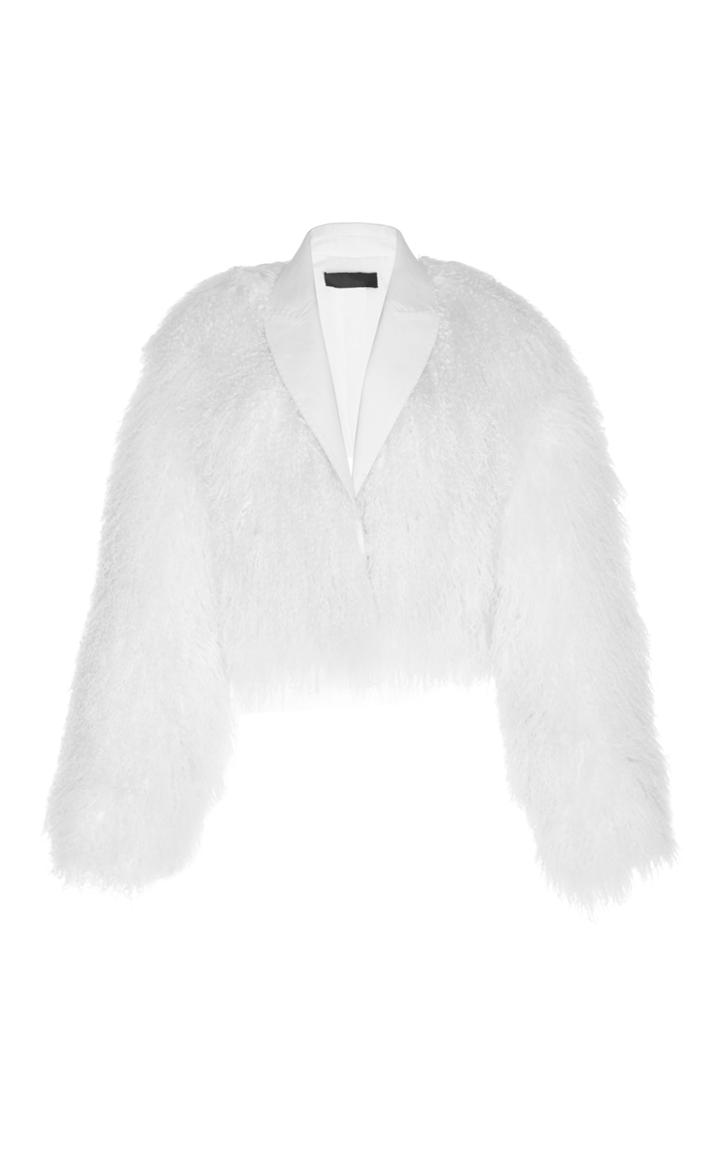 Haider Ackermann Mongolian Lamb Fur Bomber