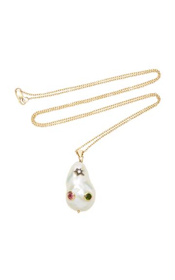 Carole Le Bris Perez Alexander Pearl Pendant Necklace