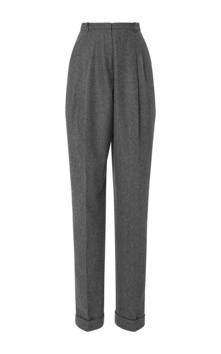 Michael Kors Collection Carrot Flannel Trouser