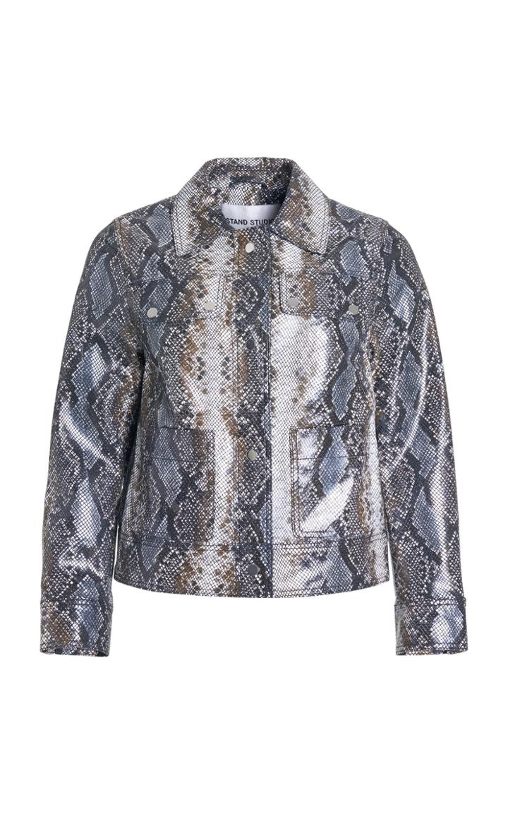 Stand Studio Irit Lamb Leather Jacket