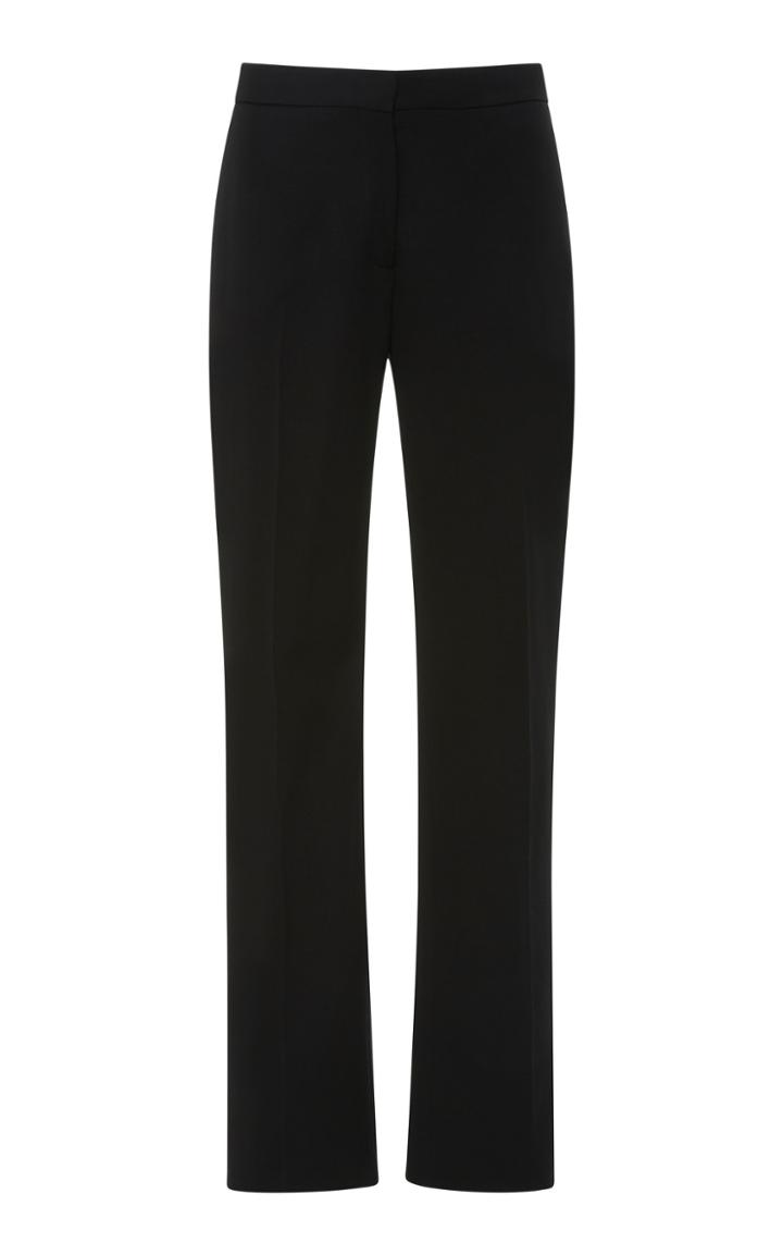 Carolina Herrera Wool-blend Crepe Straight-leg Pants