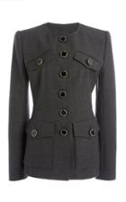 Moda Operandi Andrew Gn Single-breasted Wool Blazer