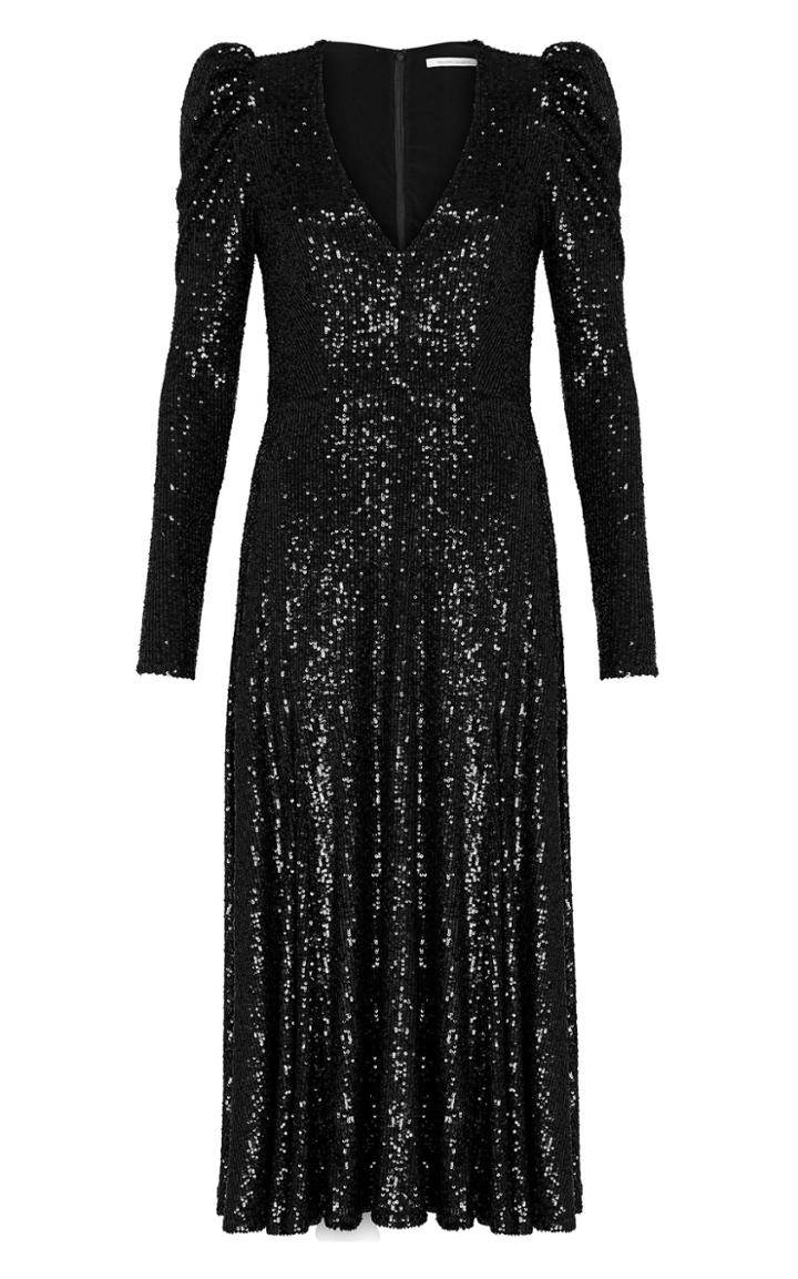 Rachel Gilbert Nancy Sequined Dress