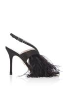 Cushnie Et Ochs Dillon Feather Sandal