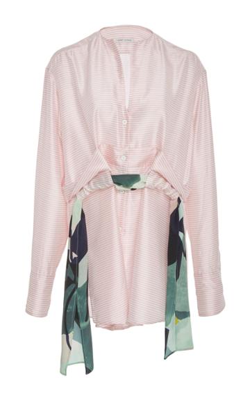 Perret Schaad Chuck Striped Long Blouse