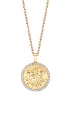 Moda Operandi Anita Ko 18k Gold Gemini Zodiac Necklace Size: Rose Gold