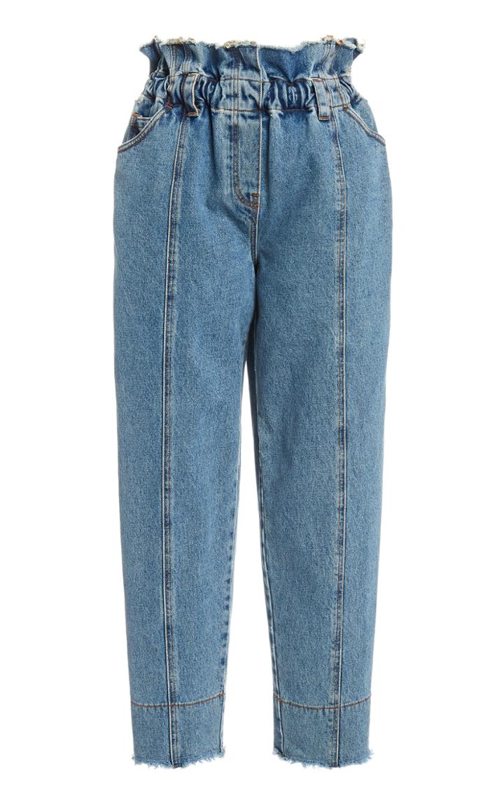 Moda Operandi Philosophy Di Lorenzo Serafini High-rise Cropped Jeans