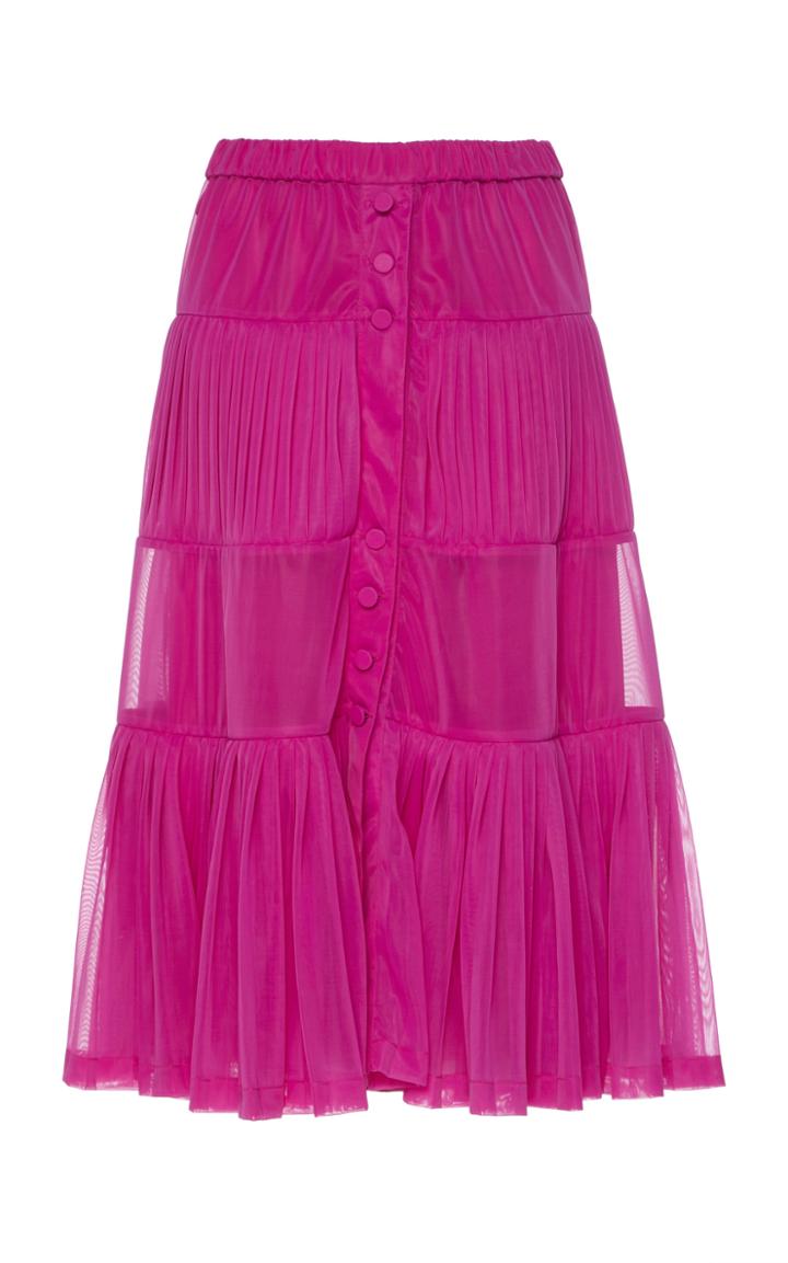 N 21 N&deg;21 Organza A-line Skirt