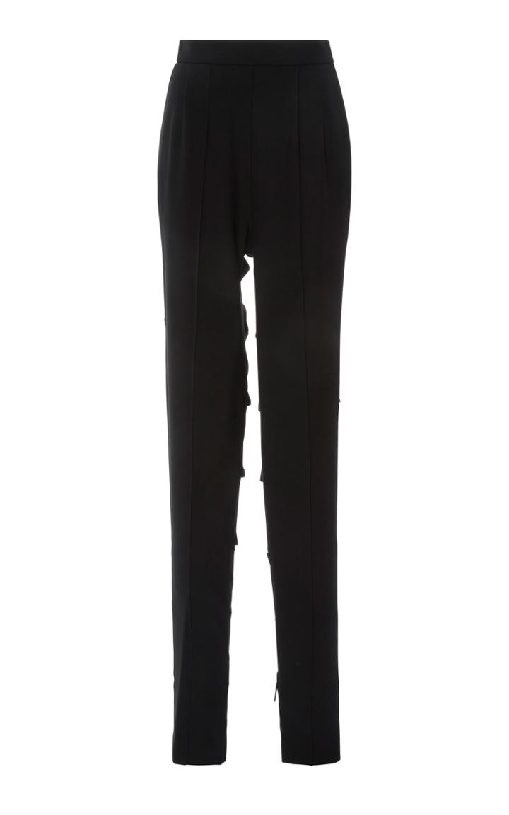 Christopher Kane Slash Crepe Trouser