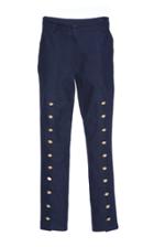 Giuseppe Di Morabito Pearl Embellished Denim Cigarette Pants