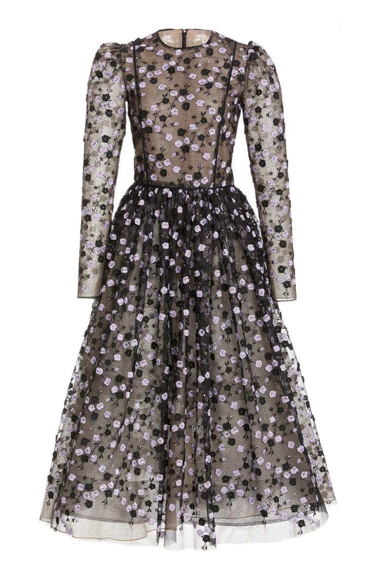Moda Operandi J. Mendel Embroidered Tulle Dress