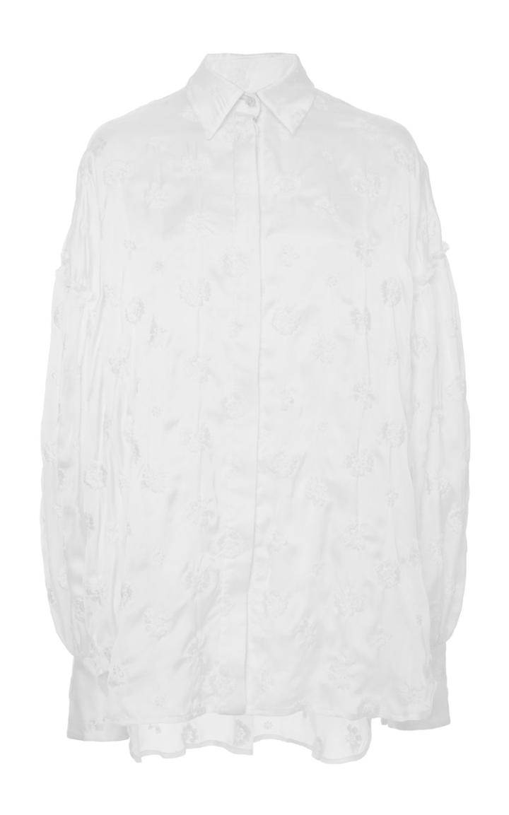 Jonathan Cohen Jorden Button-down Silk Blouse