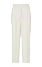 Moda Operandi Giuliva Heritage Collection The Cornelia Wool-flannel Straight-leg Pan