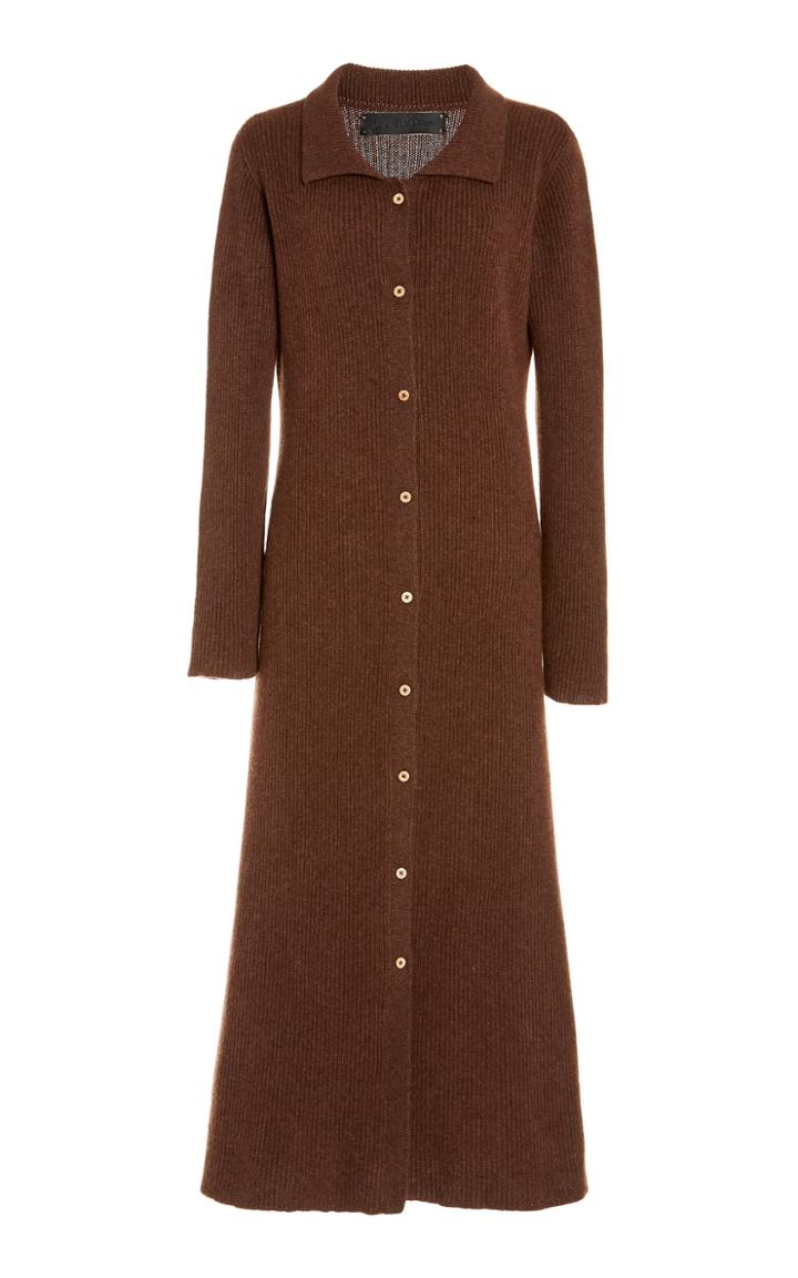 Moda Operandi The Elder Statesman Moon Cashmere Knit Dress