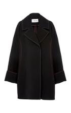 Diane Von Furstenberg Long Sleeve Collard Trench