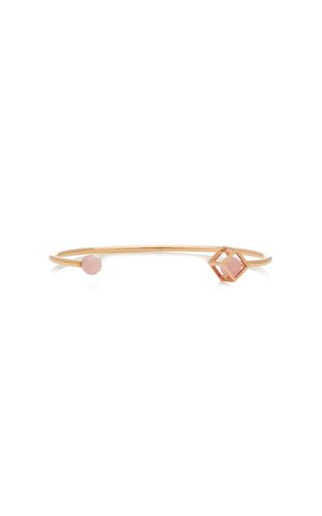 Yael Sonia Perpetual Motion Quartz 18k Rose Gold Cuff