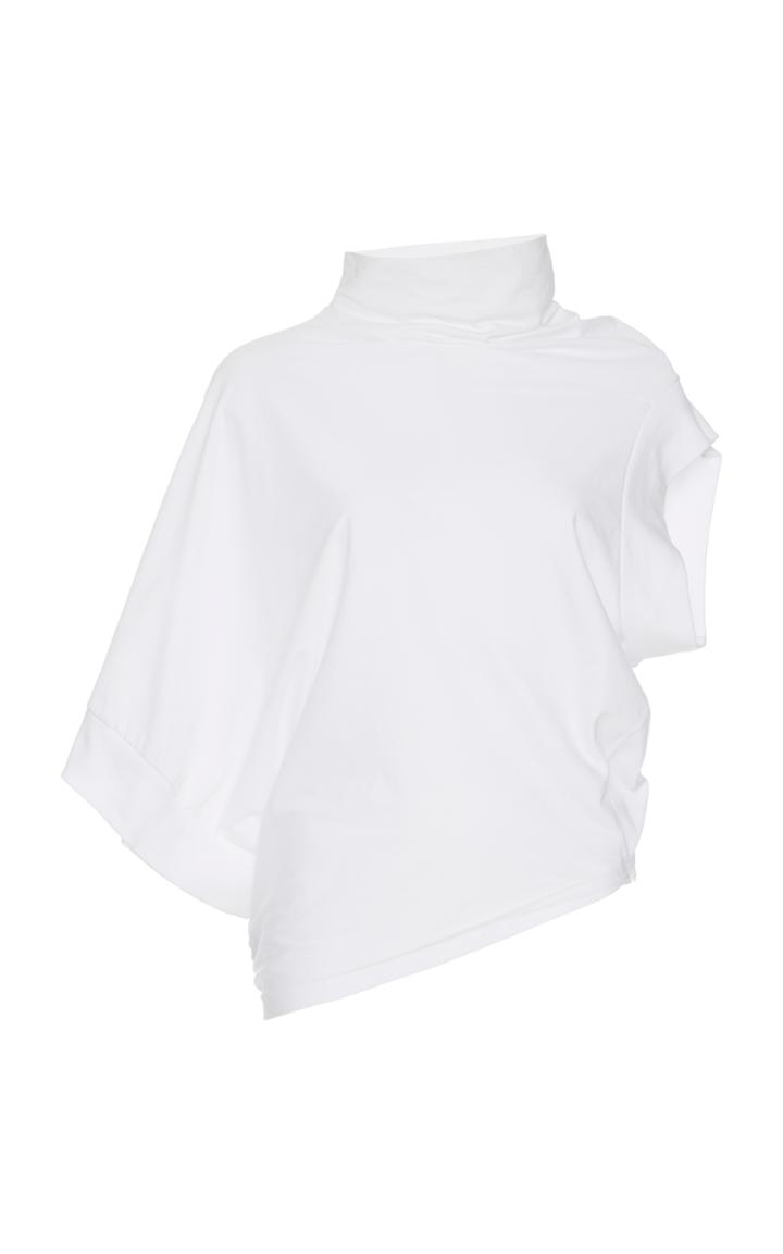 Maison Margiela Asymmetric Draped Tee