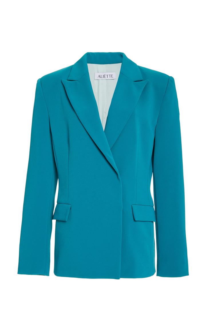 Moda Operandi Alitte Structured Crepe Blazer