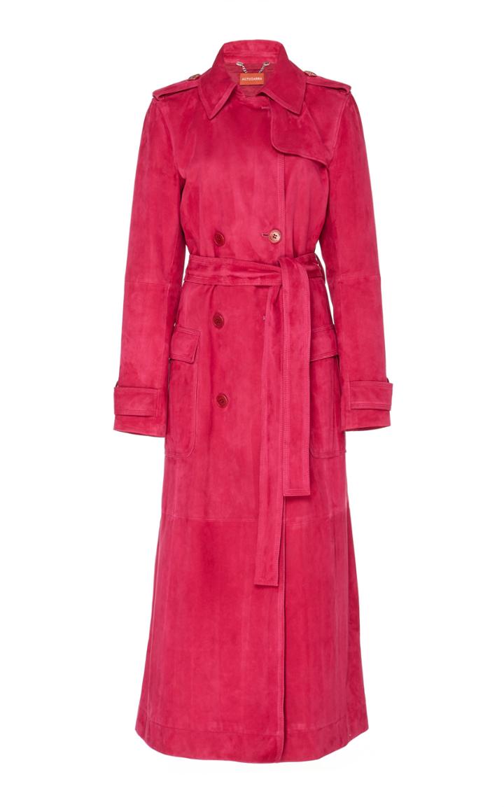 Altuzarra Bidwell Suede Coat
