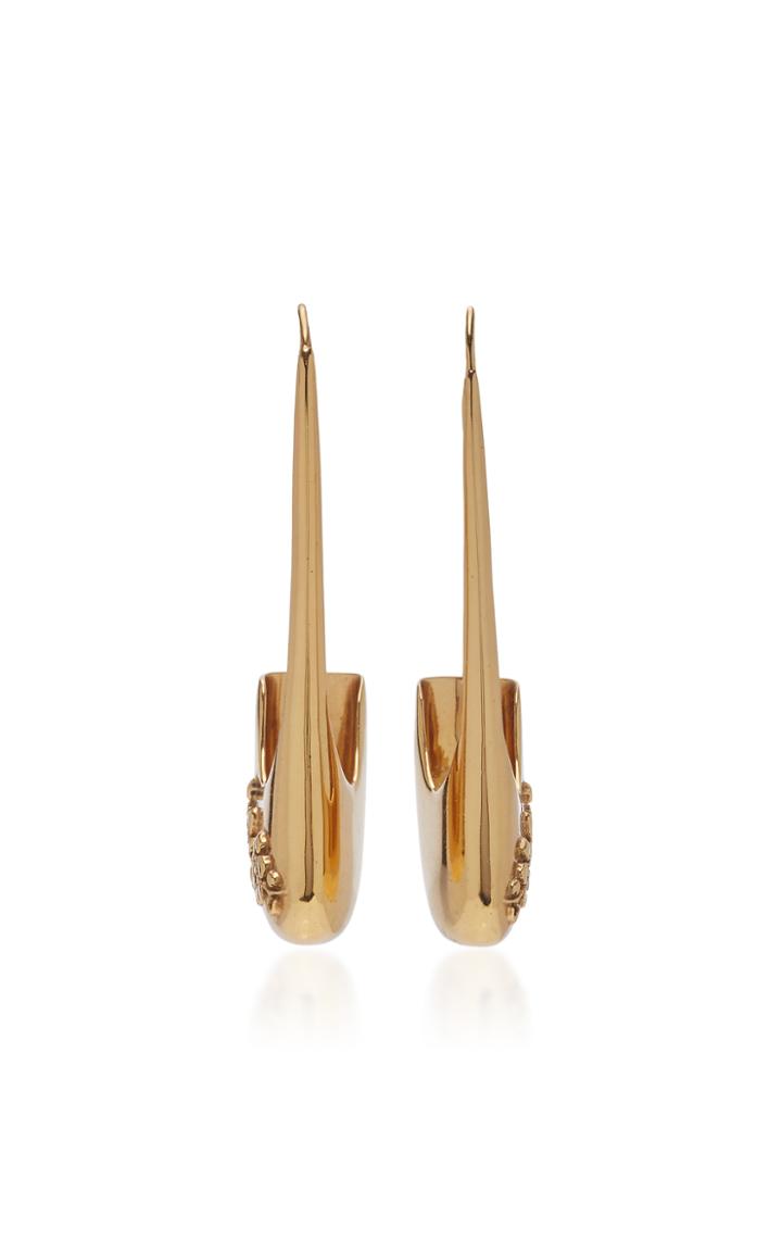 Ellery Lawrence Drop Saddle Earrings