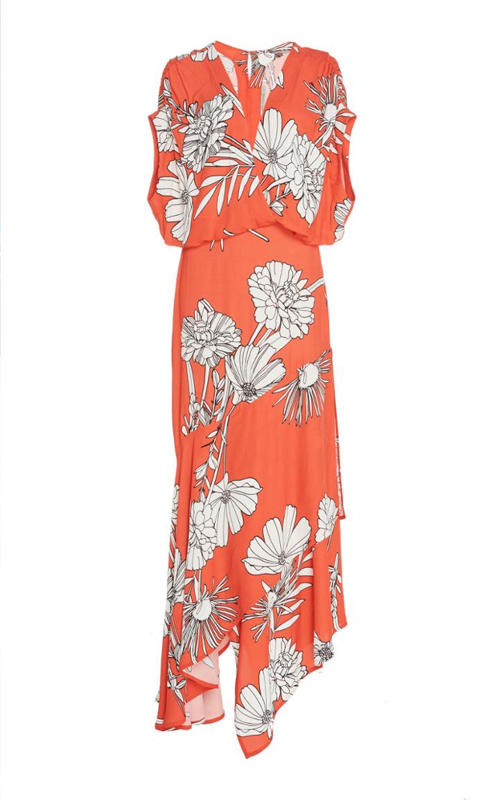 Silvia Tcherassi Josephine Printed Cady Dress