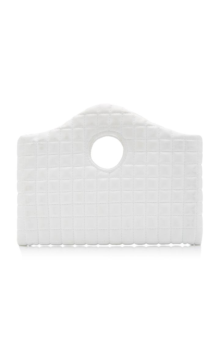 A.w.a.k.e. Mode Anouk Mini Quilted Faux Leather Clutch