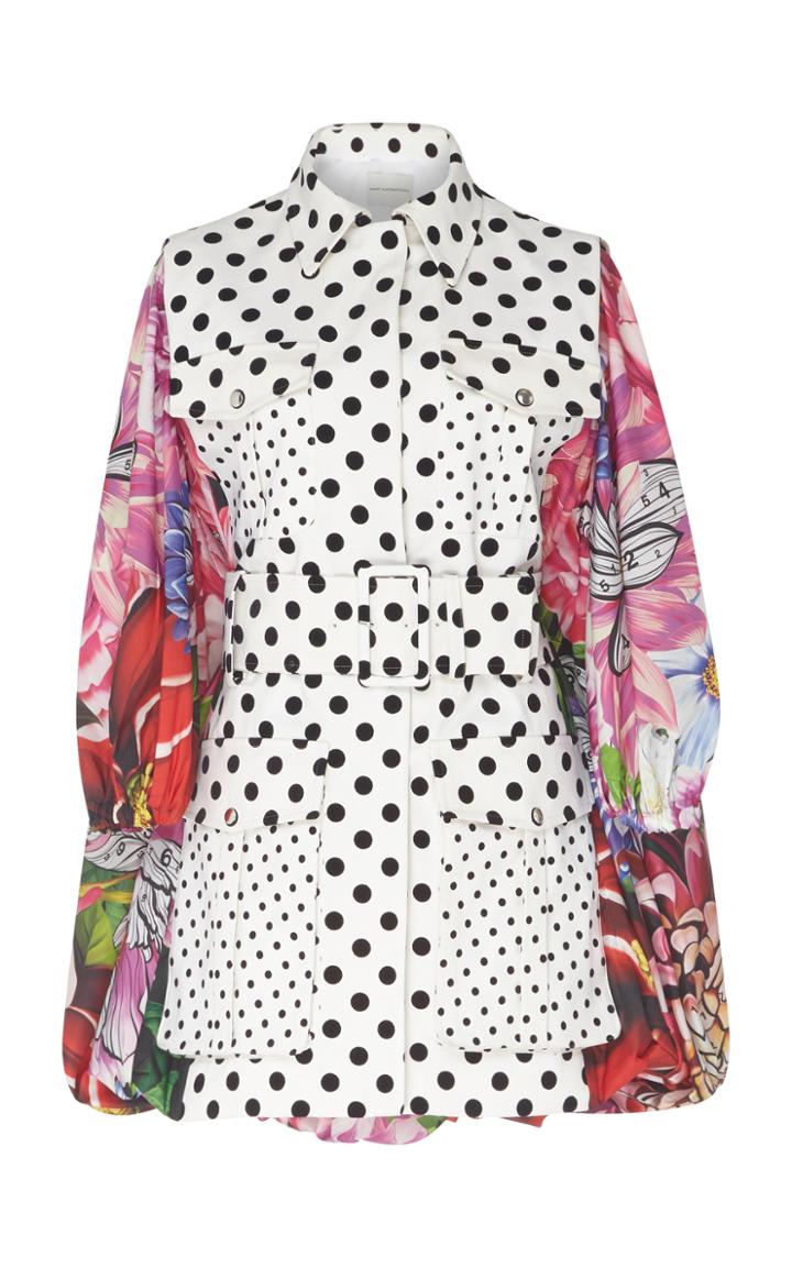 Mary Katrantzou Swash Nylon Coat