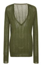 Cushnie Et Ochs Evie Long Sleeve Top