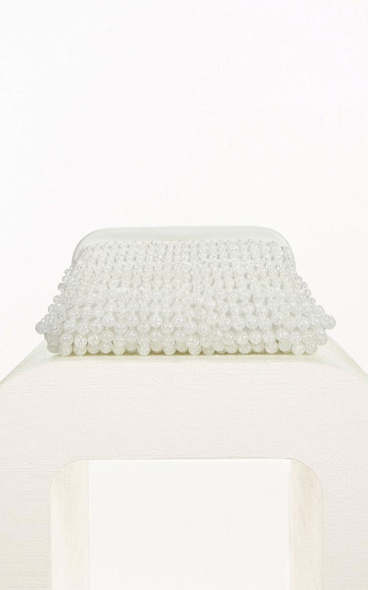Moda Operandi Cult Gaia Nia Beaded Acrylic Clutch