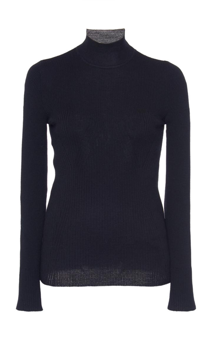 Moda Operandi Alberta Ferretti Merino Wool Knit Sweater