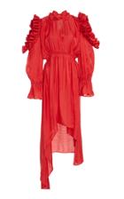 Nika Tang Doreen Long Ruffle Dress