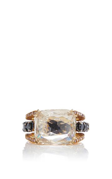 Vbh Gold Briolette And Diamond Ring