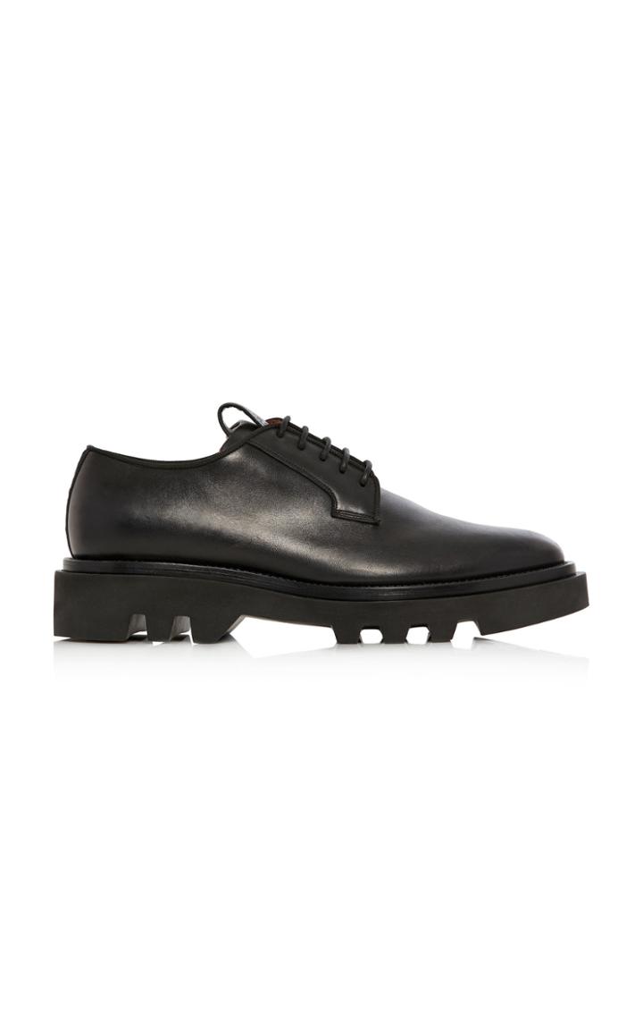 Givenchy Leather Combat Derby Shoes