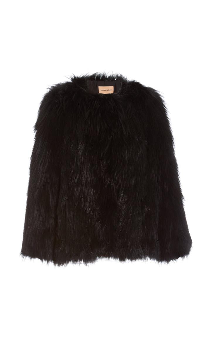 Yves Salomon Paris Fox Fur Jacket