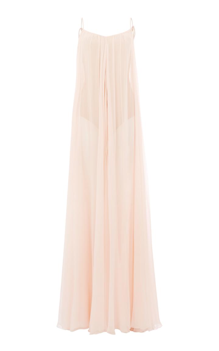 Lana Mueller Nassim Pleated Full Length Dress