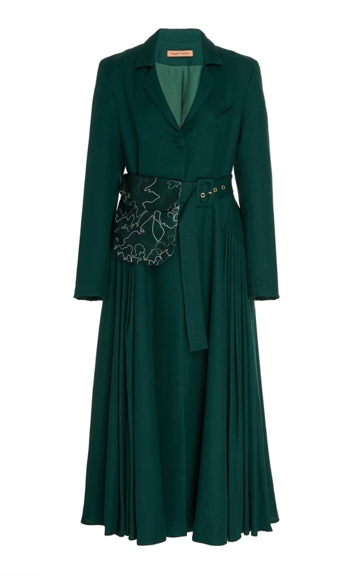 Moda Operandi Maggie Marilyn The Pathway To Joy Twill Coat Size: 6