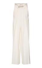 Lanvin Wool Crepe Wide Leg Pant