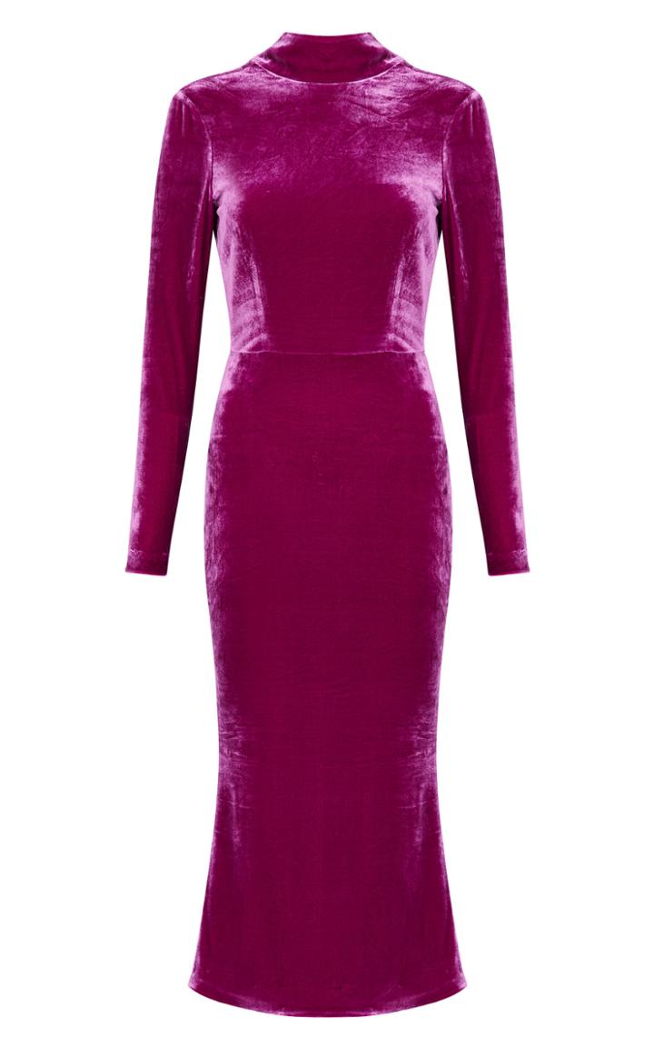 Rachel Gilbert Karoline Embellished Velvet Dress Size: 1